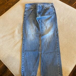 American Eagle Outfitters Men's Straight Blue Jeans